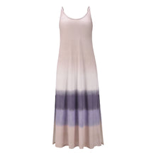 Load image into Gallery viewer, Gradient Slit Sling Maxi Dress