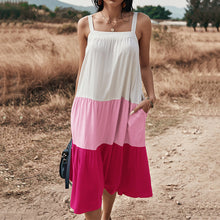 Load image into Gallery viewer, Sleeveless Casual Maxi Vacation Dress