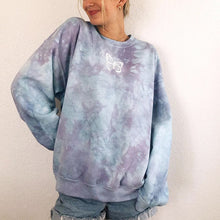 Load image into Gallery viewer, Tie-Dye Casual Round Neck Sweatshirt
