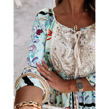 Load image into Gallery viewer, Fashion Embroidery Design Boho Dress