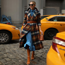 Load image into Gallery viewer, Fashion British Style Woolen Coat