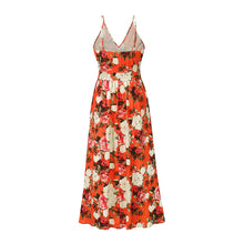 Load image into Gallery viewer, Floral Sling Vacation Maxi Dress