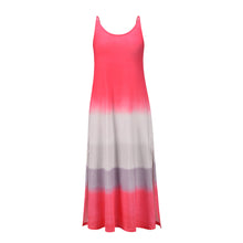 Load image into Gallery viewer, Gradient Slit Sling Maxi Dress