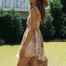 Load image into Gallery viewer, 2021 Summer Big Swing Sling Floral Print Dress