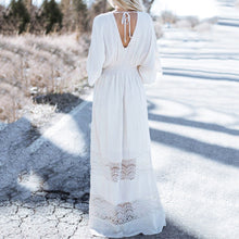 Load image into Gallery viewer, Bohemian Casual Style Beach Vacation Maxi Dress