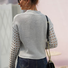 Load image into Gallery viewer, Fashion Round Neck Long Sleeve Sweater Tops