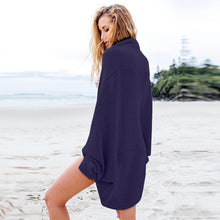 Load image into Gallery viewer, Bat Sleeve Sweater Coat