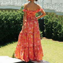 Load image into Gallery viewer, Floral Printed Maxi Dress