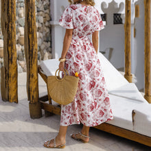 Load image into Gallery viewer, Casual Floarl Printed Maxi Dress