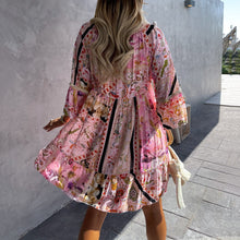 Load image into Gallery viewer, Fashion Embroidery Design Boho Dress
