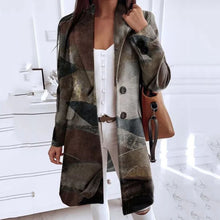 Load image into Gallery viewer, Art Print Woolen Coat