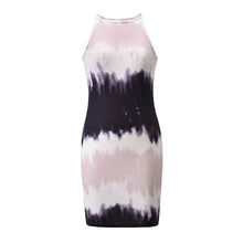 Load image into Gallery viewer, Tie-Dye Sleeveless Bodycon Dress