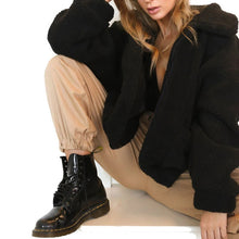Load image into Gallery viewer, Faux Fur Plush Loose Coat