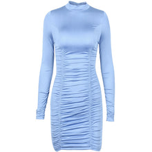 Load image into Gallery viewer, Sexy Round Neck Long Sleeve Bodycon Dress