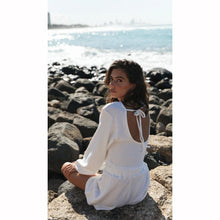 Load image into Gallery viewer, Knit Long Sleeve Lace-up Shorts Loungewear