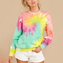 Load image into Gallery viewer, Tie-dye Pullover Sweatshirt