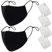 Load image into Gallery viewer, Mouth Face cover Cotton Dust Reusable Mask