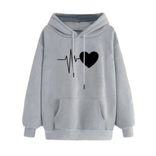 Load image into Gallery viewer, Cardiogram Love Printed Sweatshirt