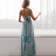 Load image into Gallery viewer, Fashion Printed Maxi Dress