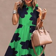 Load image into Gallery viewer, New Chic Floral Sleeveless Mini Dress