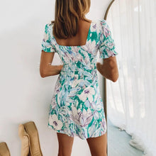 Load image into Gallery viewer, Sexy Floral Printed Vacation Mini Dress