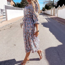 Load image into Gallery viewer, Sweet Printed Lace Maxi Dress