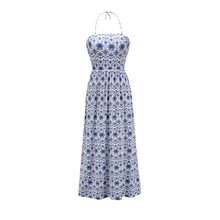 Load image into Gallery viewer, Summer Printed Slim Vacation Dress