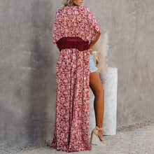 Load image into Gallery viewer, Fashion Loose Printed Vacation Cover Up Dress