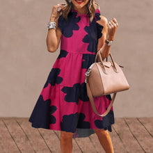 Load image into Gallery viewer, New Chic Floral Sleeveless Mini Dress