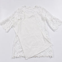 Load image into Gallery viewer, Elegant Lace Round Neck Mini Dress