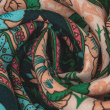 Load image into Gallery viewer, Bohemian Style Floarl Printed High Waist Dress