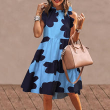 Load image into Gallery viewer, New Chic Floral Sleeveless Mini Dress