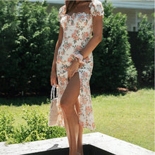 Load image into Gallery viewer, Sweet Floral Printed Maxi Dress