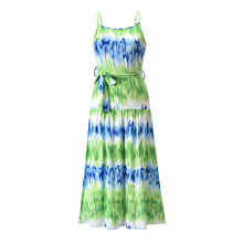 Load image into Gallery viewer, Water Ripple Print Sling Dress
