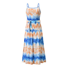 Load image into Gallery viewer, Water Ripple Print Sling Dress