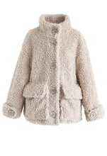 Load image into Gallery viewer, Cute Warm Fur coat