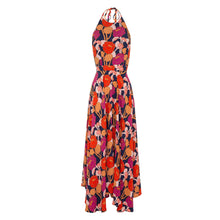 Load image into Gallery viewer, Printed Bohemian Vacation Maxi Dress