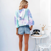 Load image into Gallery viewer, Tie Dye Bandage Design Hoodies Sweatshirt

