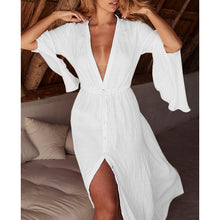 Load image into Gallery viewer, Sexy V-Neck Vacation Maxi Dress
