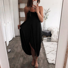 Load image into Gallery viewer, Knit Loose Irregular Maxi Dress
