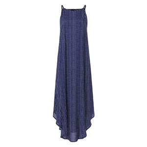 Stripe Printed Loose Fit Dress