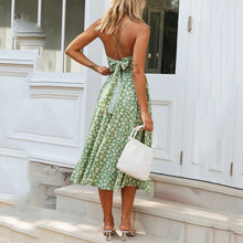 Load image into Gallery viewer, 2021 Bohemian Style Floral Printed Dress
