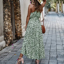 Load image into Gallery viewer, Wave Point Printed Vacation Dress
