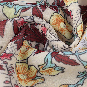Lovely Bohemian Floral Printed Dress