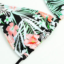 Load image into Gallery viewer, Sexy Printed Halter Tie Bikini
