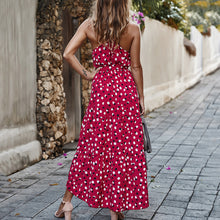 Load image into Gallery viewer, Wave Point Printed Vacation Dress
