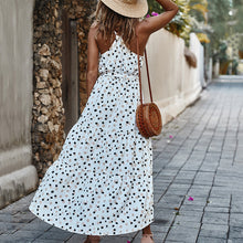 Load image into Gallery viewer, Wave Point Printed Vacation Dress
