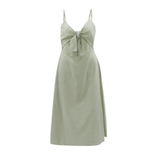 Load image into Gallery viewer, Solid Color Sling Sleeveless Dress
