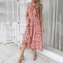 Load image into Gallery viewer, Wave Point Printed Vacation Dress
