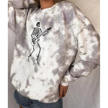 Load image into Gallery viewer, Tie-Dye Printed Round Neck Sweatshirt
